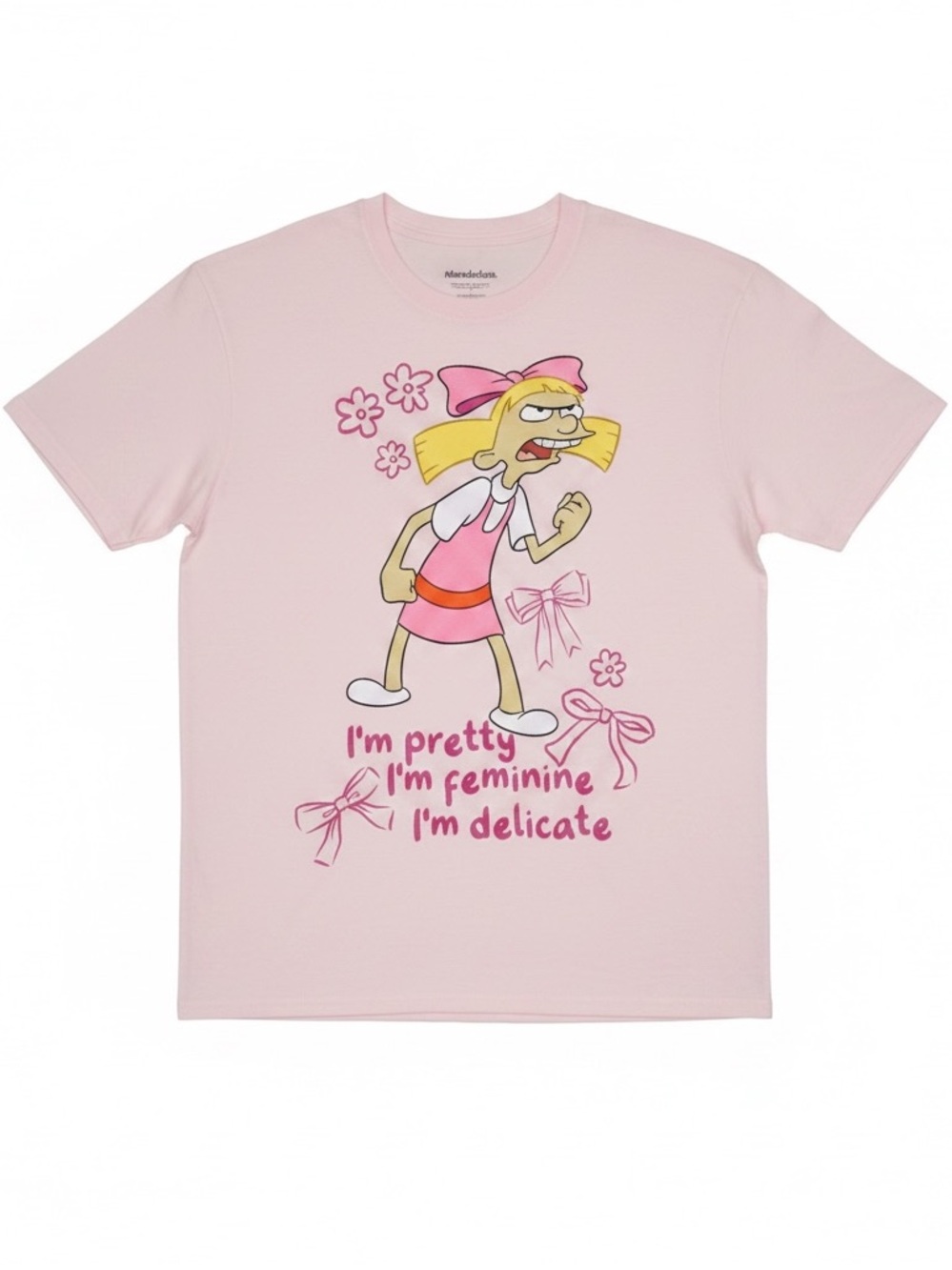 Nickelodeon Pink Helga Pataki Graphic Tee